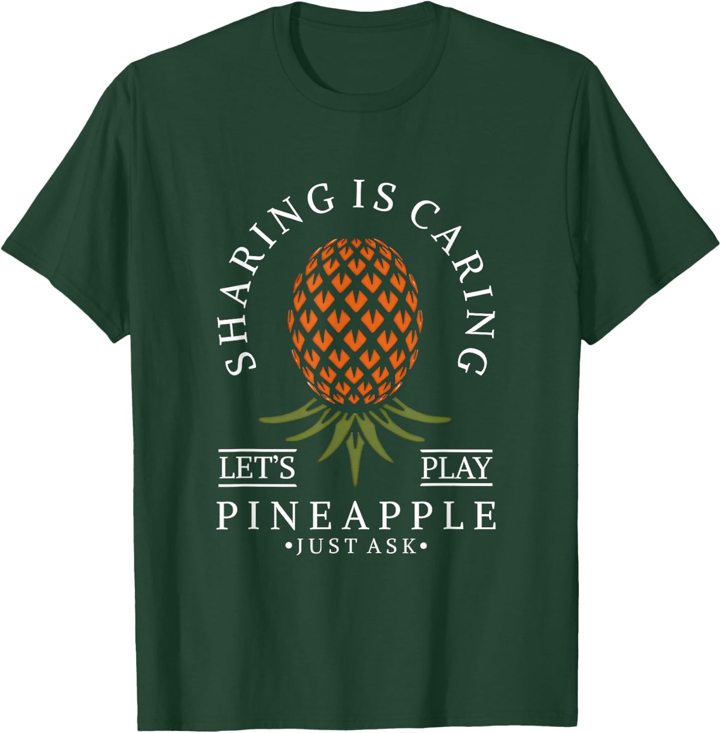 Sharing Is Caring Swinger Lifestyle Naughty Adult Humor T-Shirt - T-Shirt | Forest