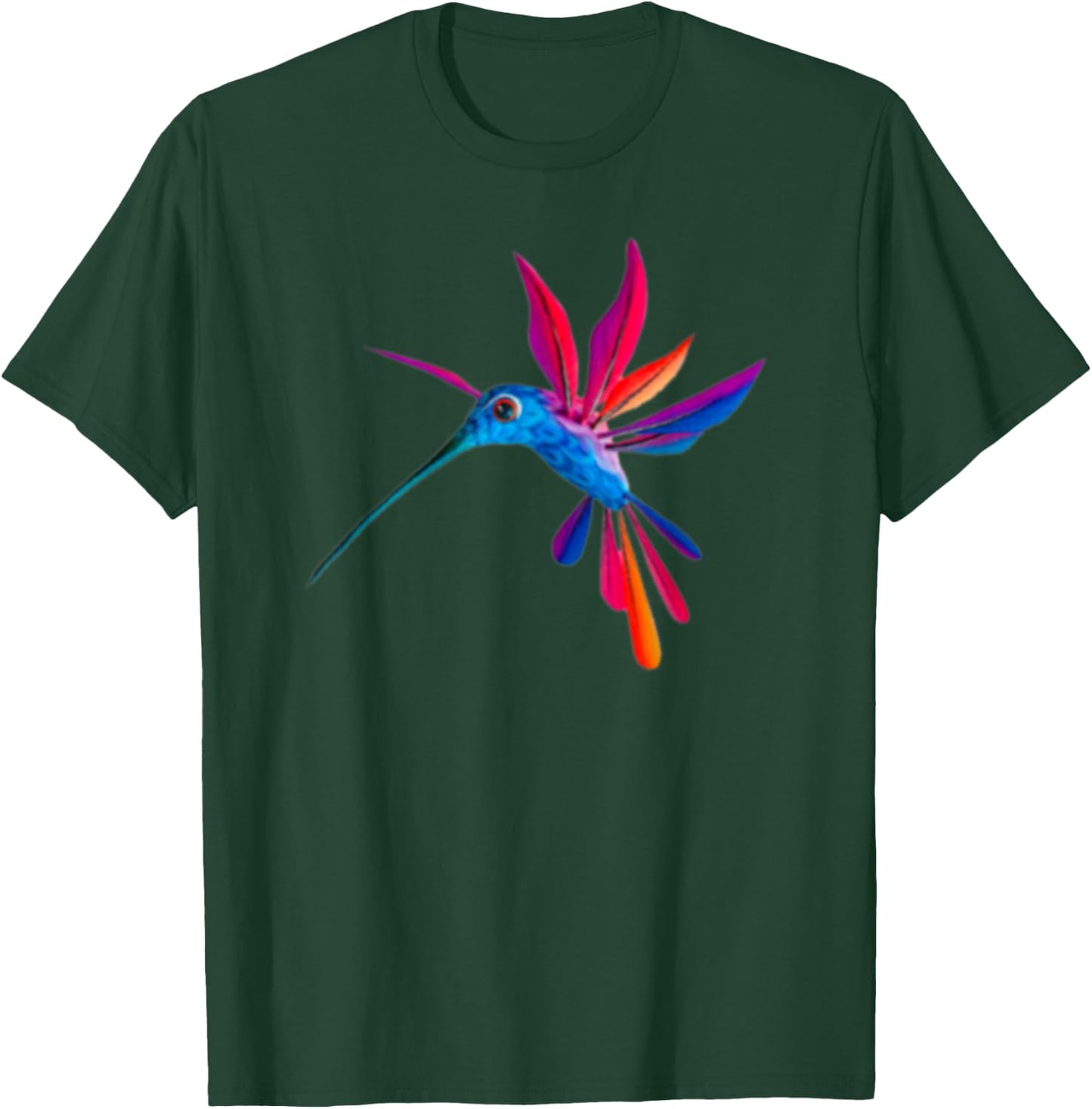 Humming Bird Alebrije T-Shirt - T-Shirt | Forest