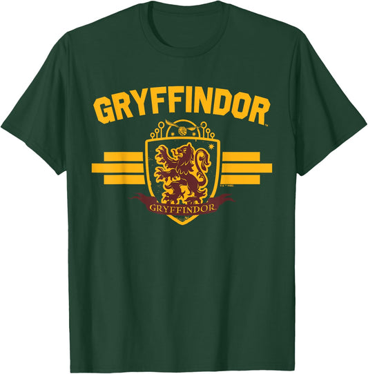 Harry Potter Gryffindor Quidditch Bar T-Shirt - T-Shirt | Forest