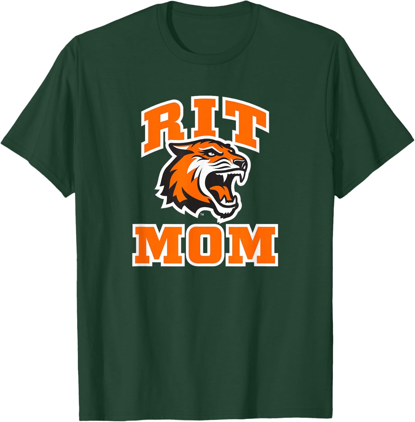Rochester Institute of Technology Mom Tiger Parent T-Shirt - T-Shirt | Forest