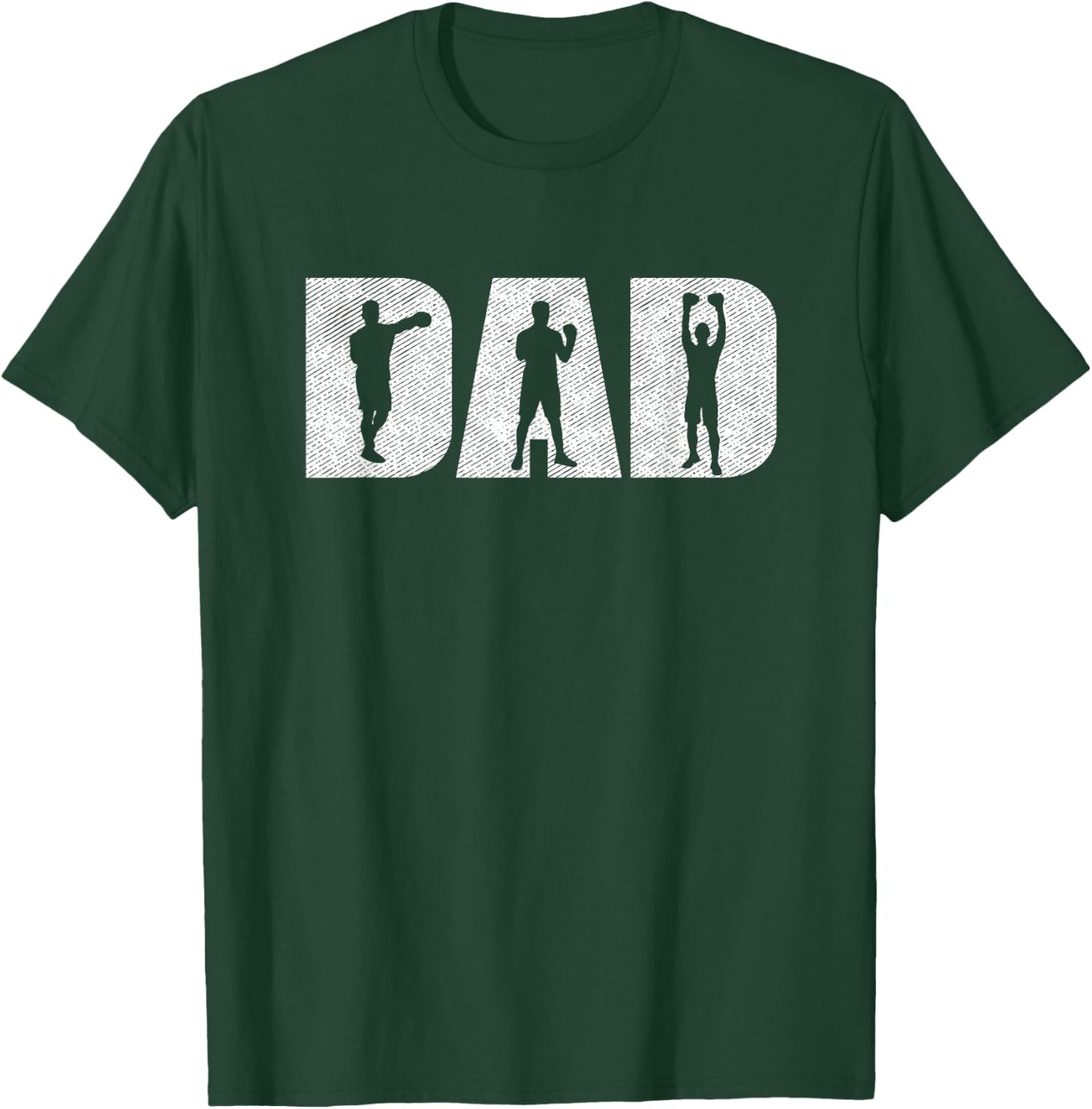 Boxer Dad Love Boxing Gift Training MMA Box Fighting T-Shirt - T-Shirt | Forest