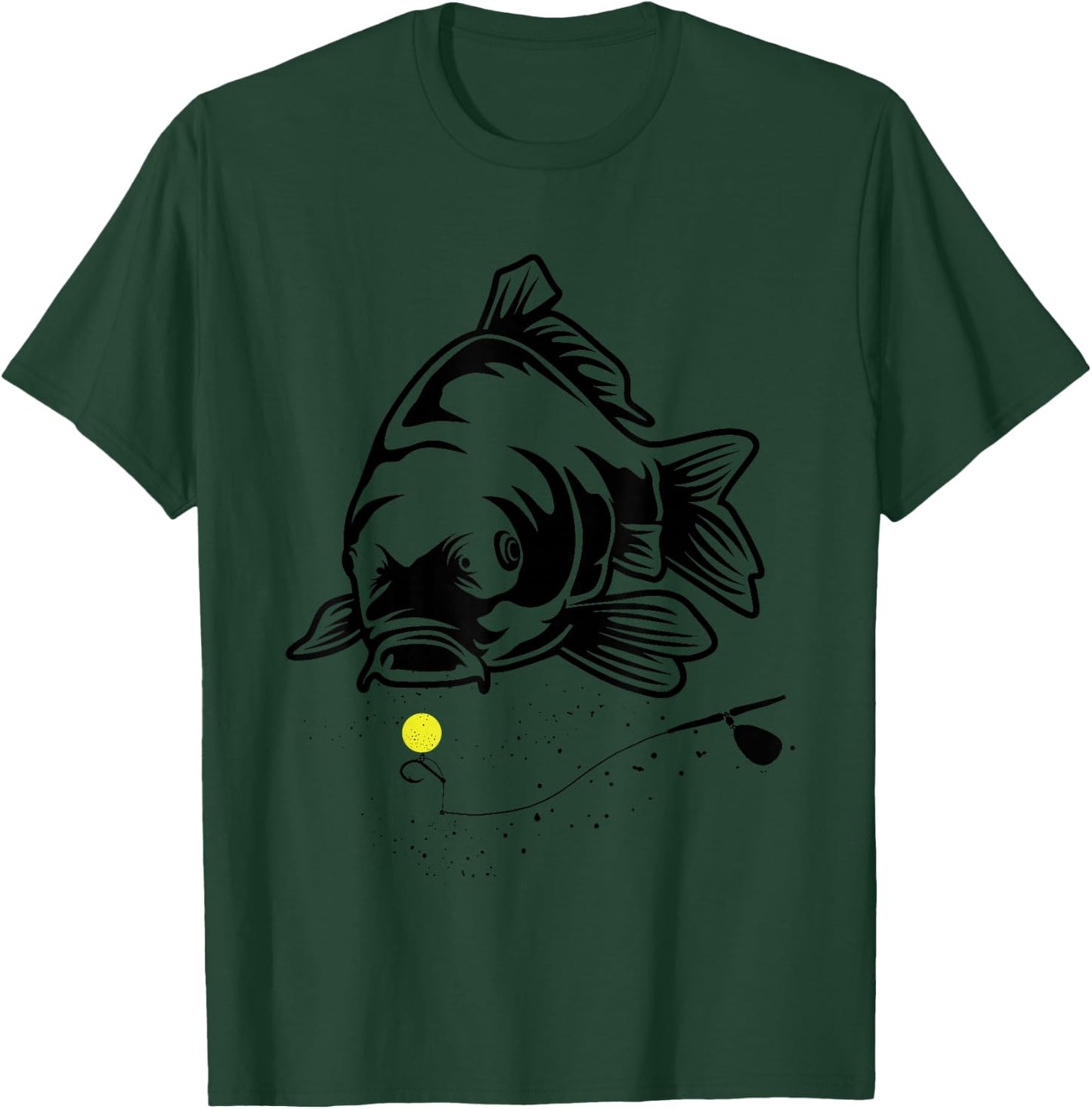 Carp Fishing Carp Fishing Boilies Fishing Carp Fishing , gray T-Shirt - T-Shirt | Forest