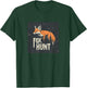 Great Fox Hunting Costume for Season Lovers and Hunting T-Shirt - T-Shirt | Forest