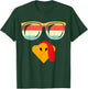 Cool Turkey Face With Sunglasses Funny Thanksgiving For Boys T-Shirt - T-Shirt | Forest