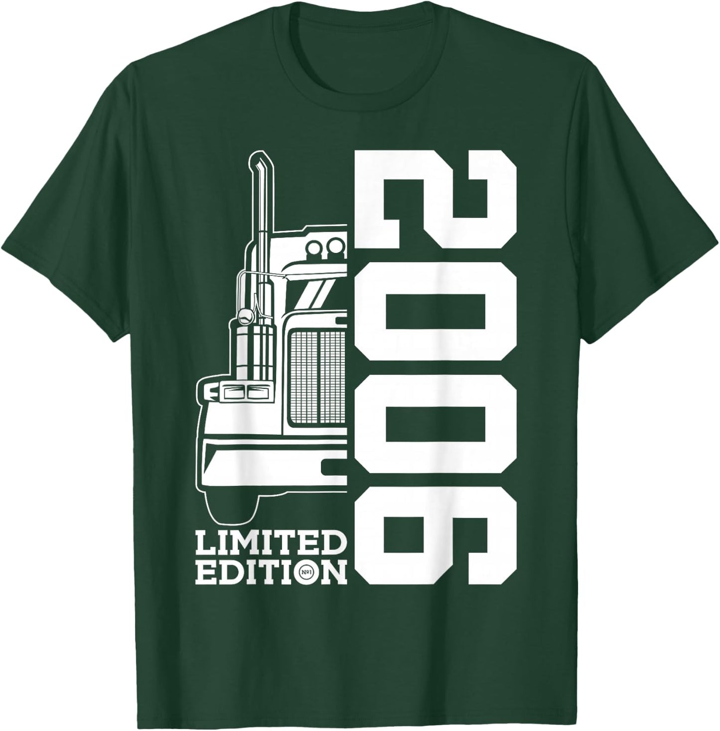 20 ANS Camion 2006 Conducteur 20e anniversaire T-Shirt - T-Shirt | Forest