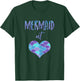 Mermaid Forever Mermaid At Heart T-Shirt - T-Shirt | Forest