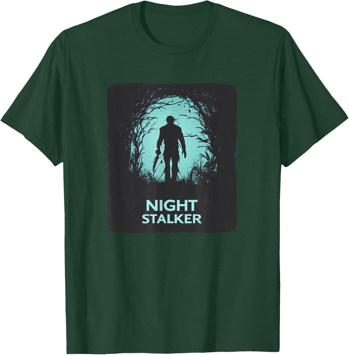 Embrace the Darkness with this Night Stalker Outfit T-Shirt - T-Shirt | Forest
