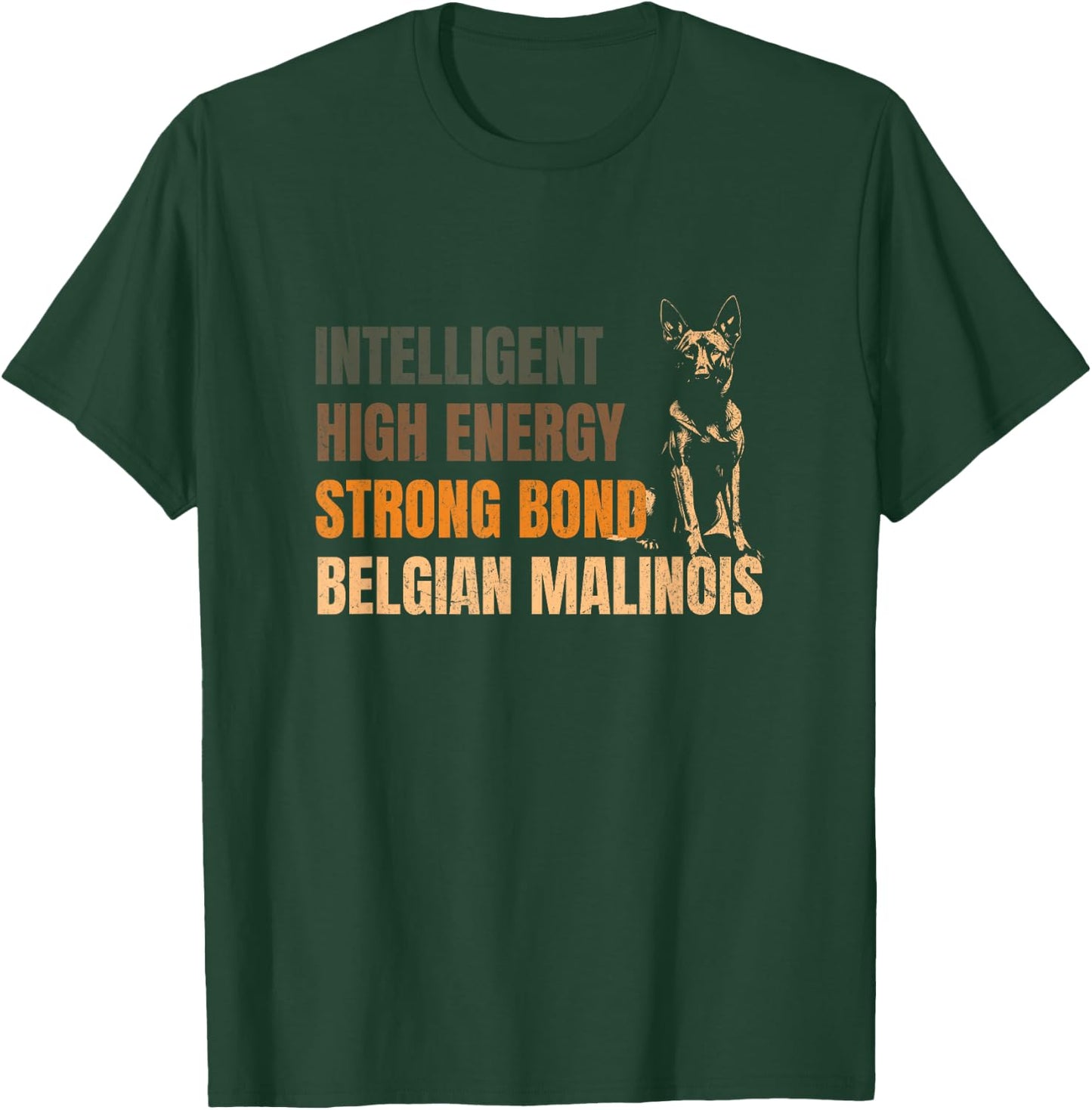 Belgian Malinois Dog Training - Malinois Lover Men Women T-Shirt - T-Shirt | Forest