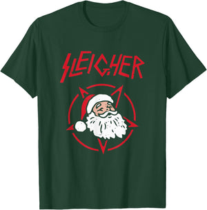 Santa the Sleigher T-Shirt - T-Shirt | Forest