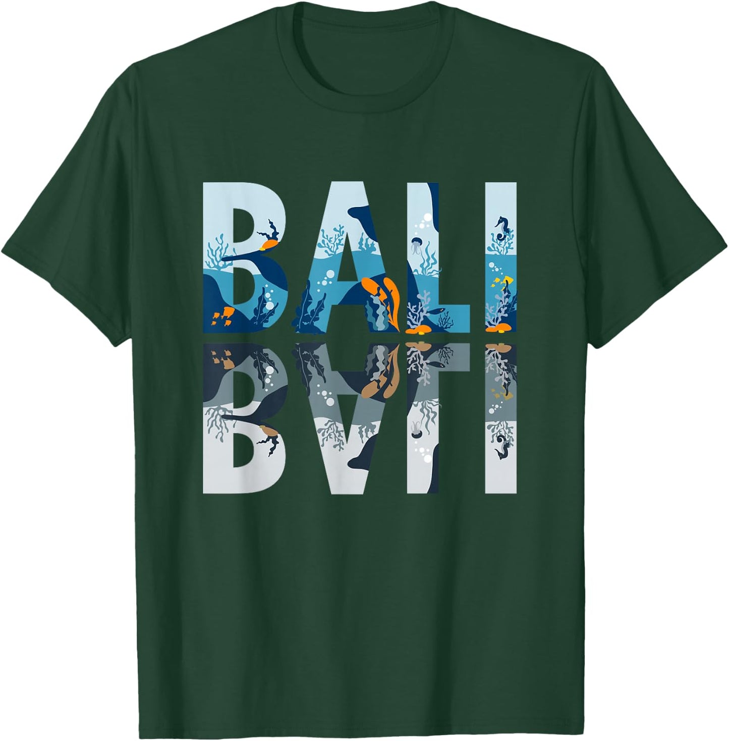 Bali | Travel Vacation Ocean | Indonesia T-Shirt - T-Shirt | Forest