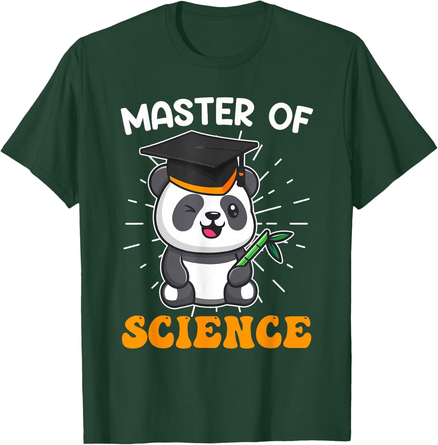 Master of Science 2023 , black T-Shirt - T-Shirt | Forest