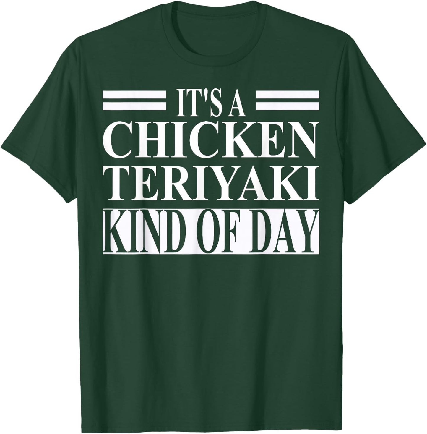 Chicken Teriyaki Apparel | Cute Chicken Lovers Design T-Shirt - T-Shirt | Forest