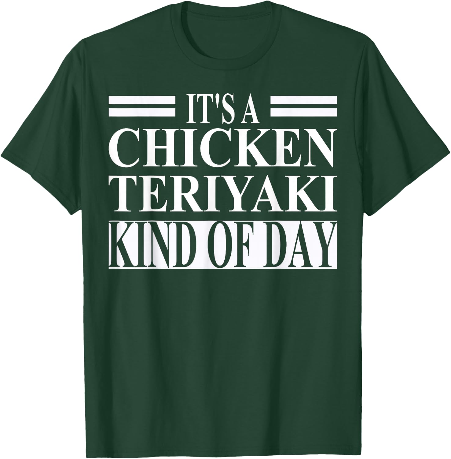 Chicken Teriyaki Apparel | Cute Chicken Lovers Design T-Shirt - T-Shirt | Forest