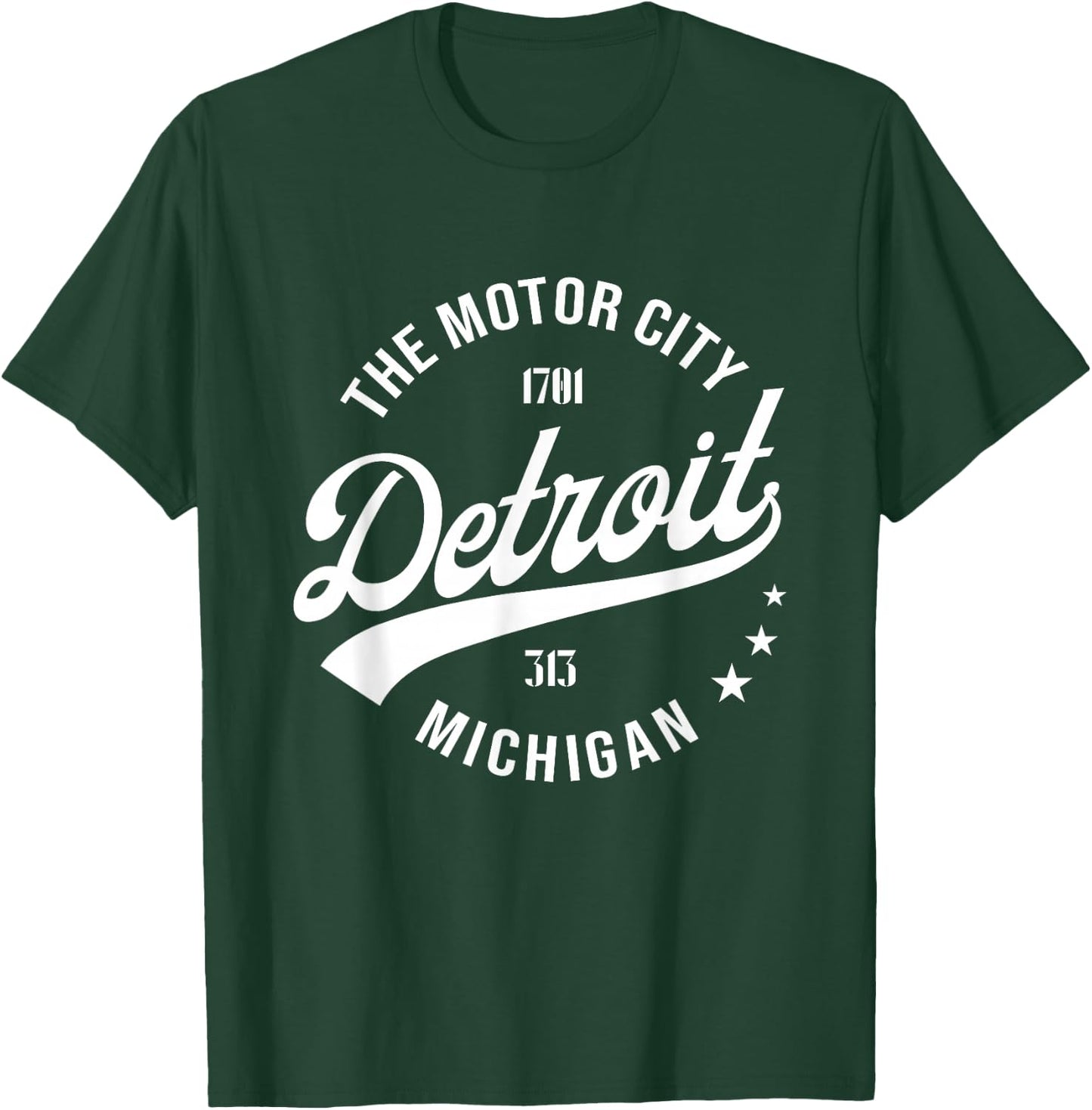 Detroit Classic T-Shirt - T-Shirt | Forest