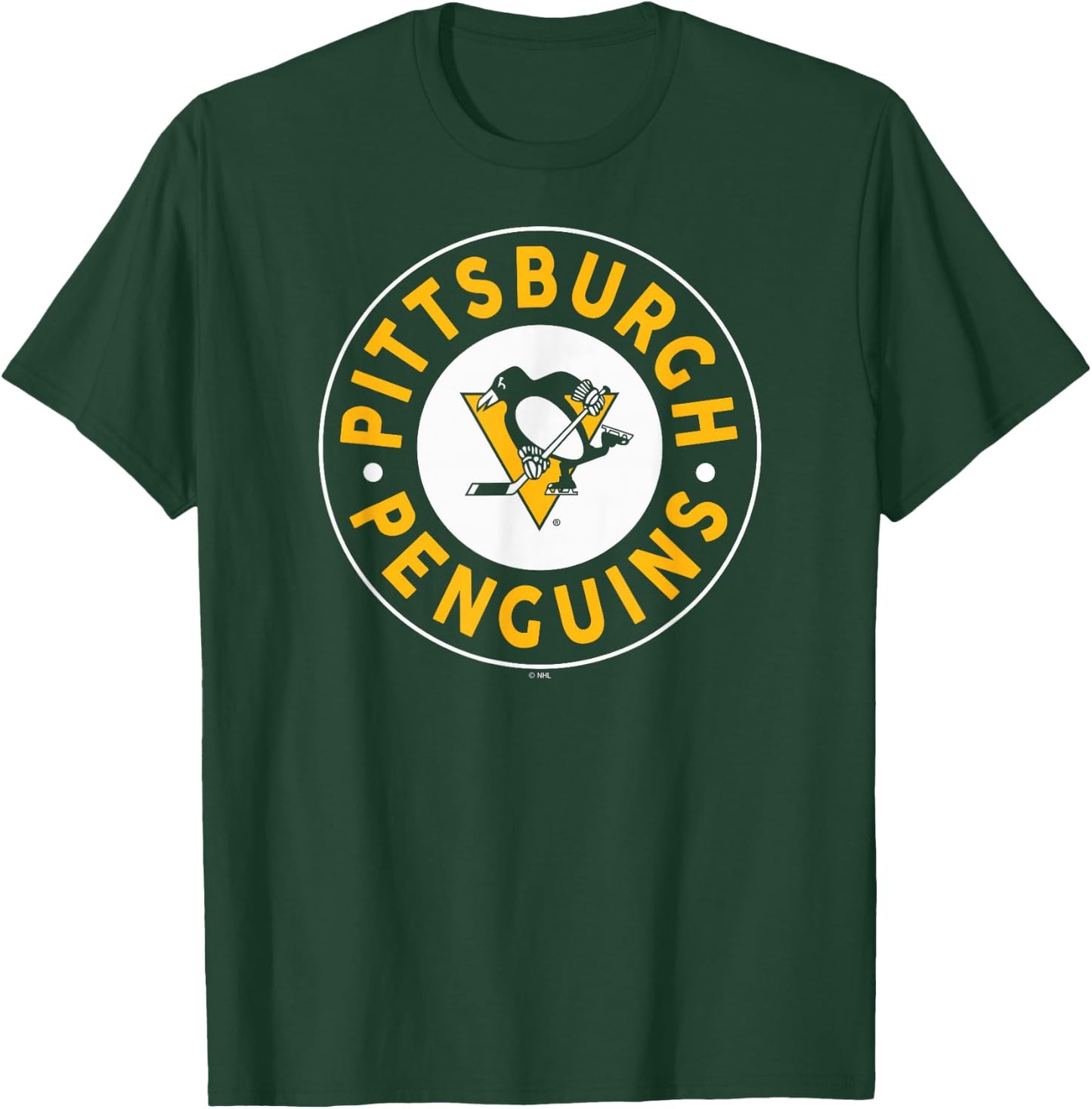 Pittsburgh Penguins Symbol Black Officially Licensed T-Shirt - T-Shirt | Forest