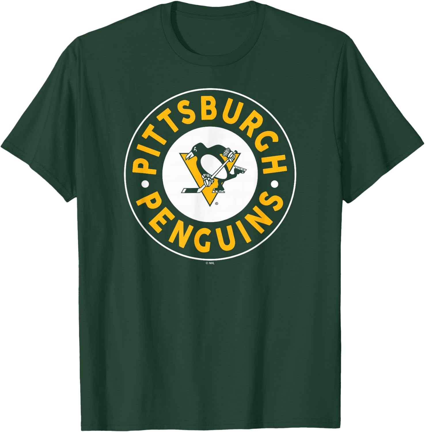 Pittsburgh Penguins Symbol Black Officially Licensed T-Shirt - T-Shirt | Forest