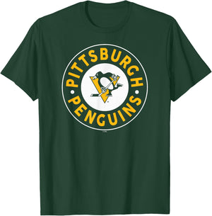 Pittsburgh Penguins Symbol Black Officially Licensed T-Shirt - T-Shirt | Forest