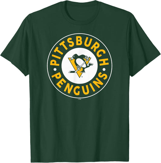 Pittsburgh Penguins Symbol Black Officially Licensed T-Shirt - T-Shirt | Forest
