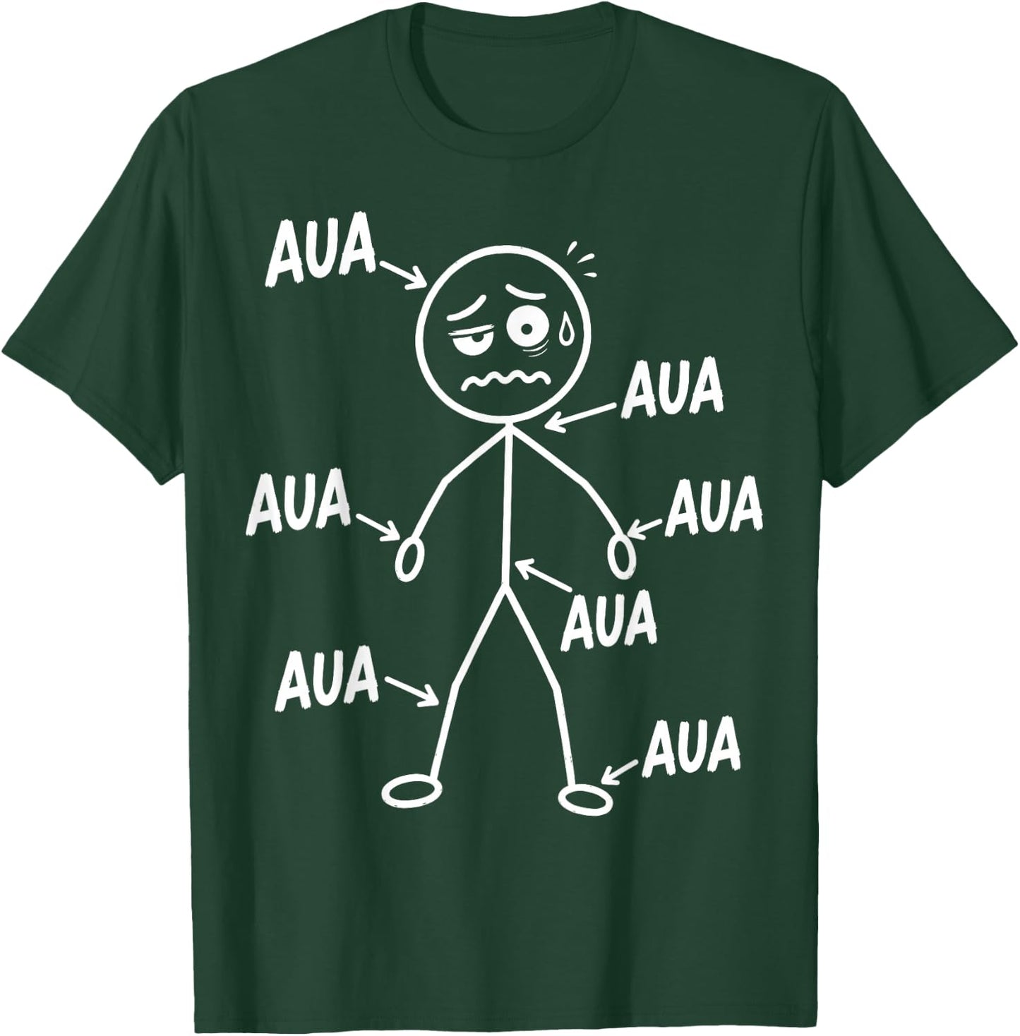 Aua Au Dem Alter entsprechen guter Zustand Lustig Geburtstag T-Shirt - T-Shirt | Forest