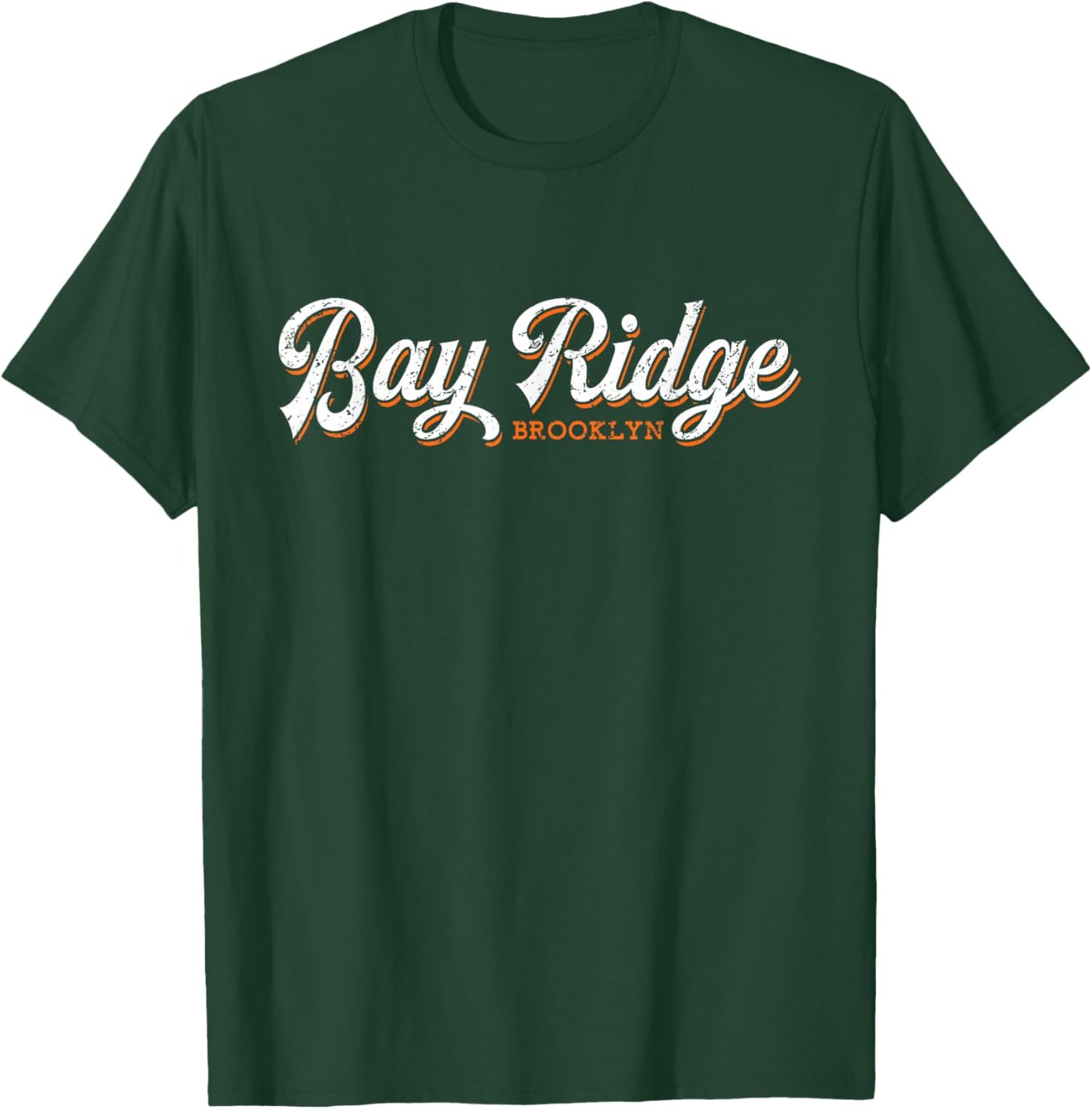 Bay Ridge Brooklyn | Cool Retro New York T-Shirt - T-Shirt | Forest