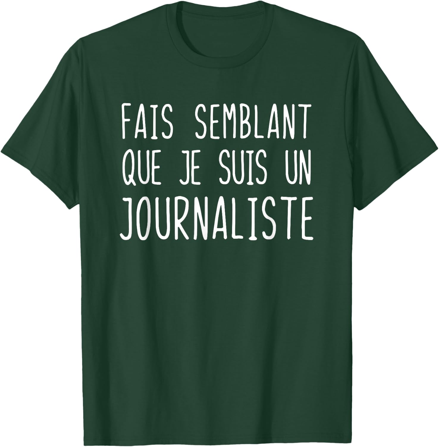 Funny Journalist Costume for Halloween Costume , Black, S T-Shirt - T-Shirt | Forest