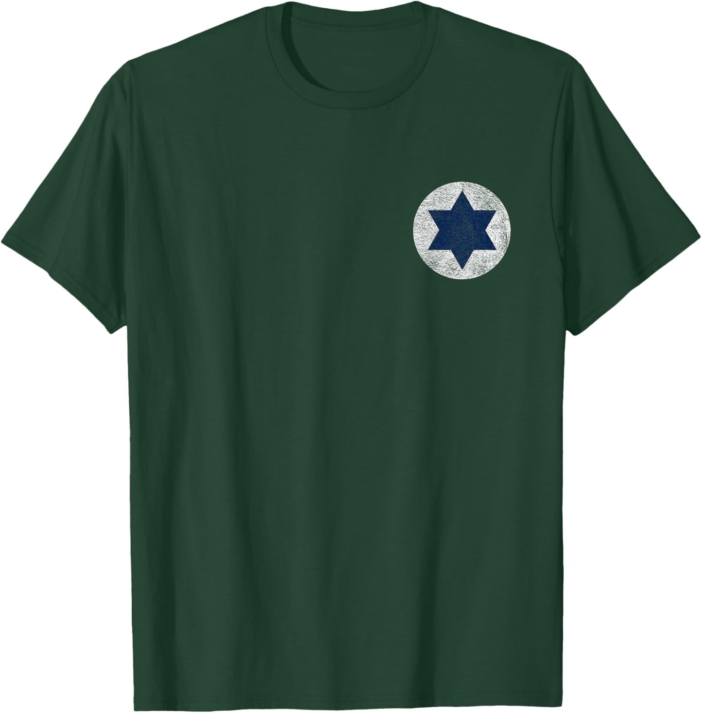 Israeli Air Force Israel Defense Roundel Flag Star of David T-Shirt - T-Shirt | Forest