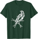 Crow Star Raven Pentacle Pentagram Wicca Witchcraft Shirt T-Shirt - T-Shirt | Forest