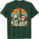 Medieval Knight, Will Joust For Beer, Renaissance Festival T-Shirt - T-Shirt | Forest