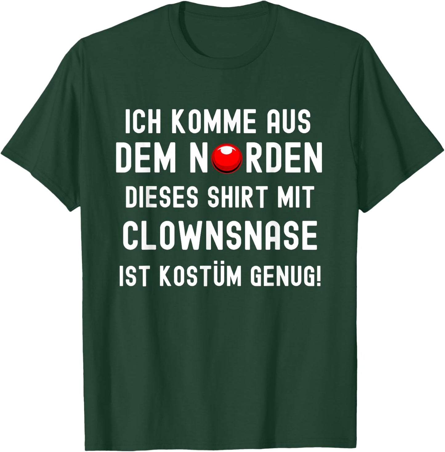 Carnival Muffle Saying North Hamburg Anti Carnival Costume , black T-Shirt - T-Shirt | Forest