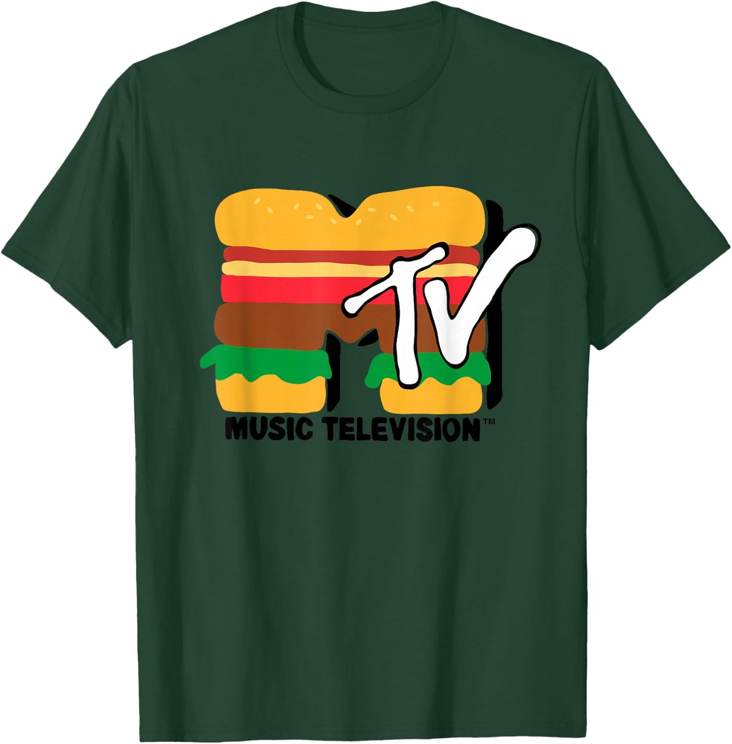 MTV - Burger TV T-Shirt - T-Shirt | Forest