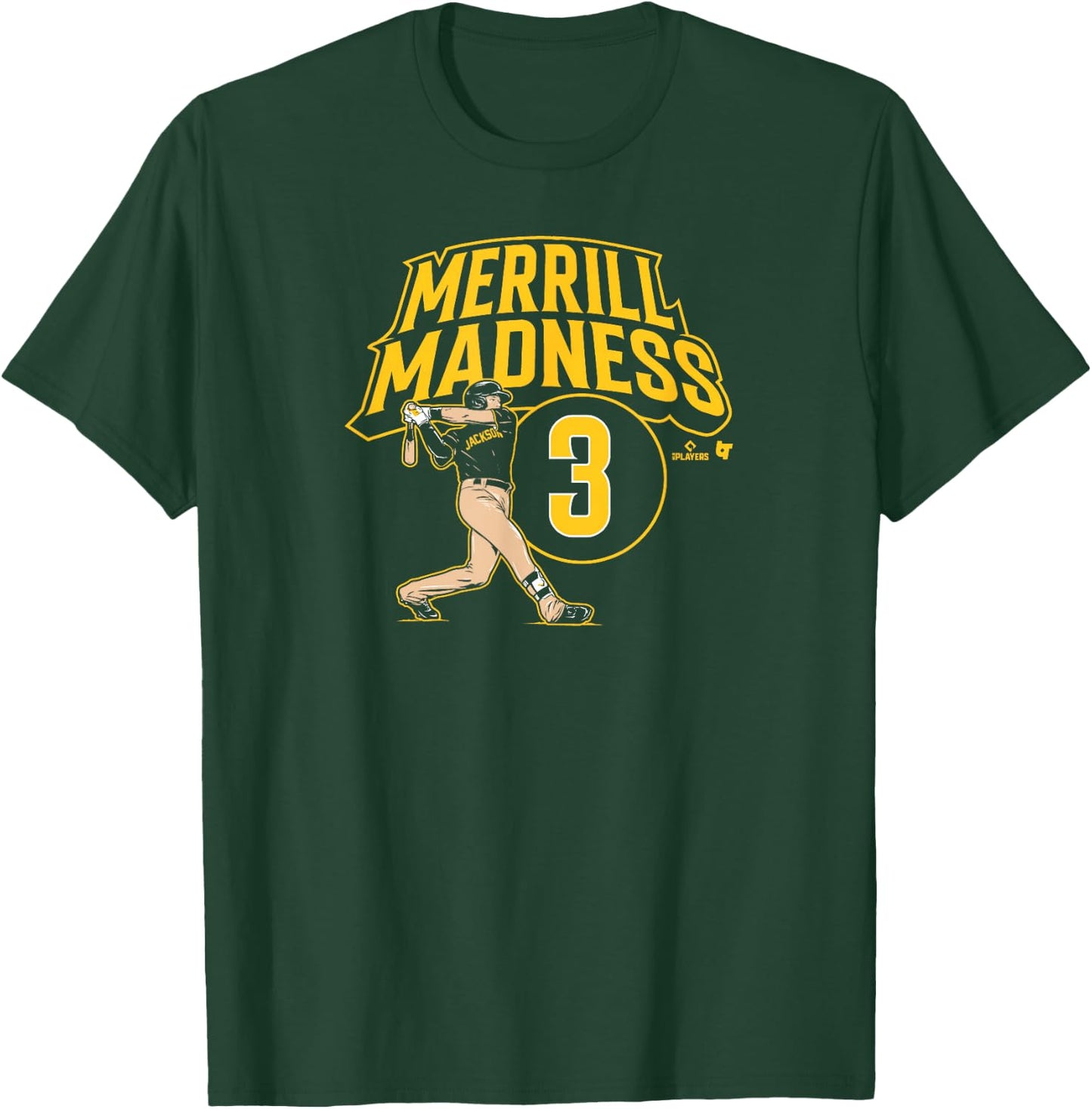Jackson Merrill - Merrill Madness - San Diego Baseball T-Shirt - T-Shirt | Forest