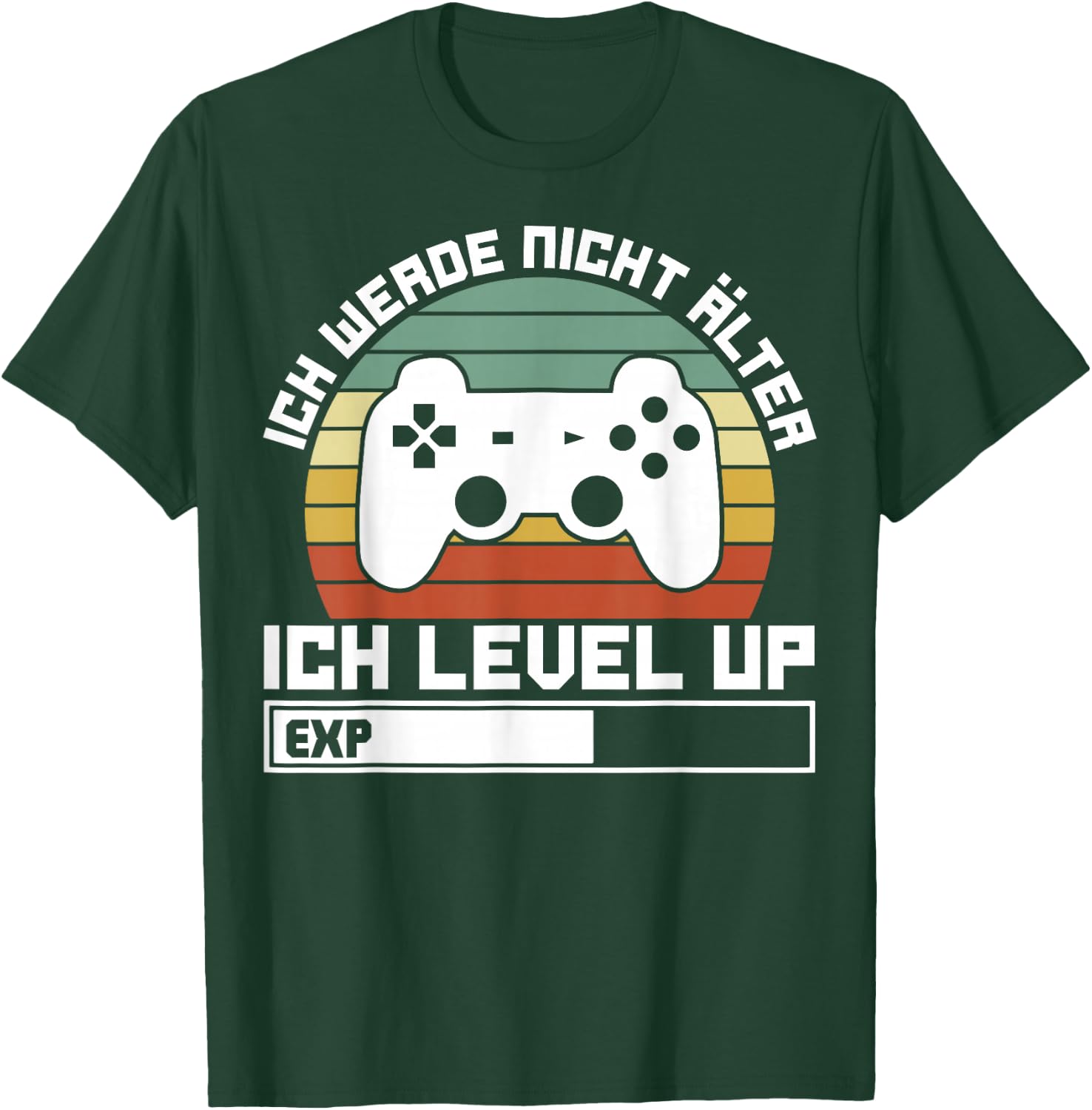 Gaming Gamer Ich Werde Nicht Älter Ich Level Up T-Shirt - T-Shirt | Forest