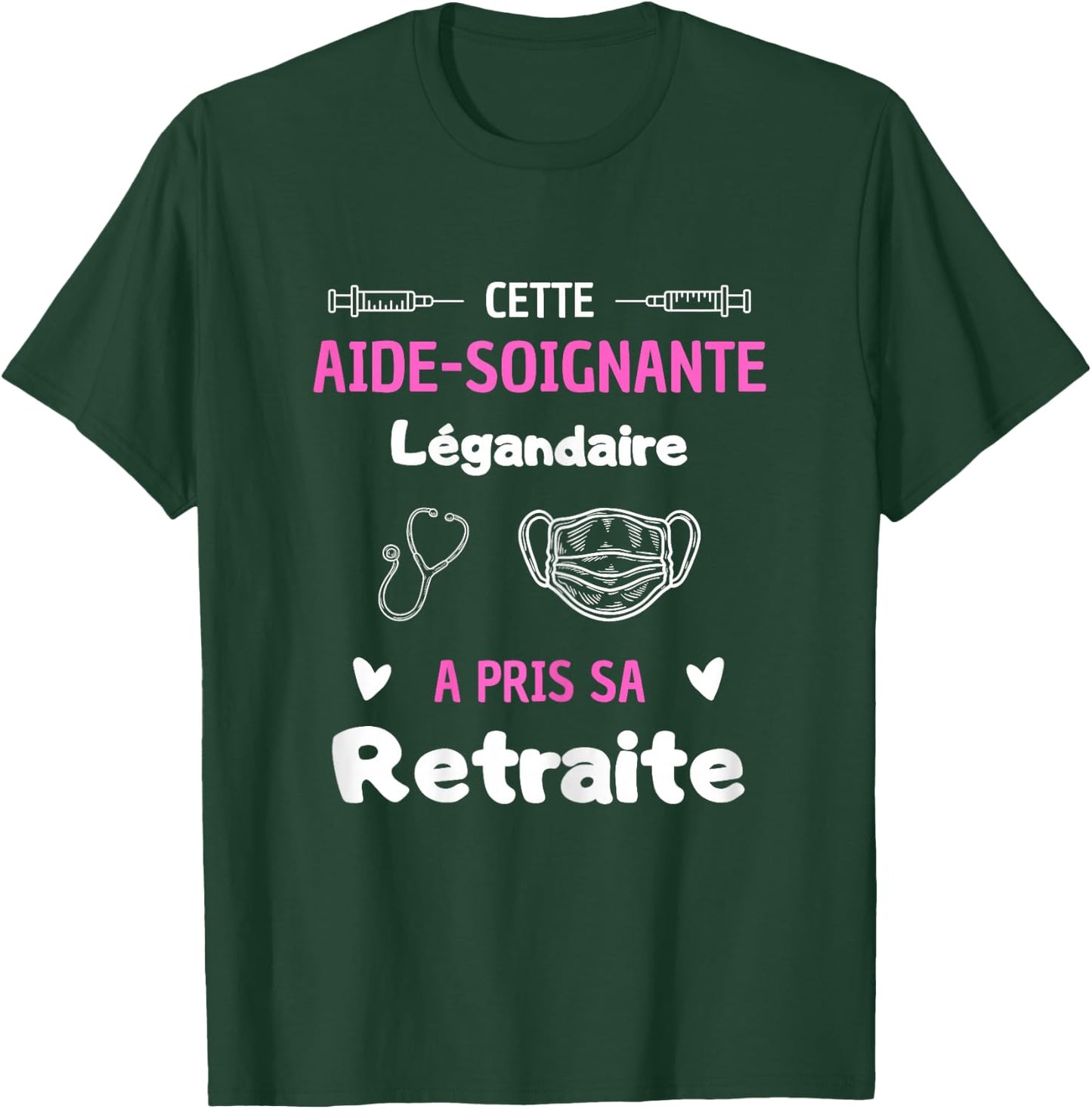 Retirement Caregiver Gift Retirement Caregiver , Black T-Shirt - T-Shirt | Forest
