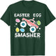 Kids Easter Egg Smasher Monster Truck Toddler Boys Kids Youth T-Shirt - T-Shirt | Forest