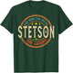 STETSON The Man The Myth The Legend Vintage Personalised , black T-Shirt - T-Shirt | Forest