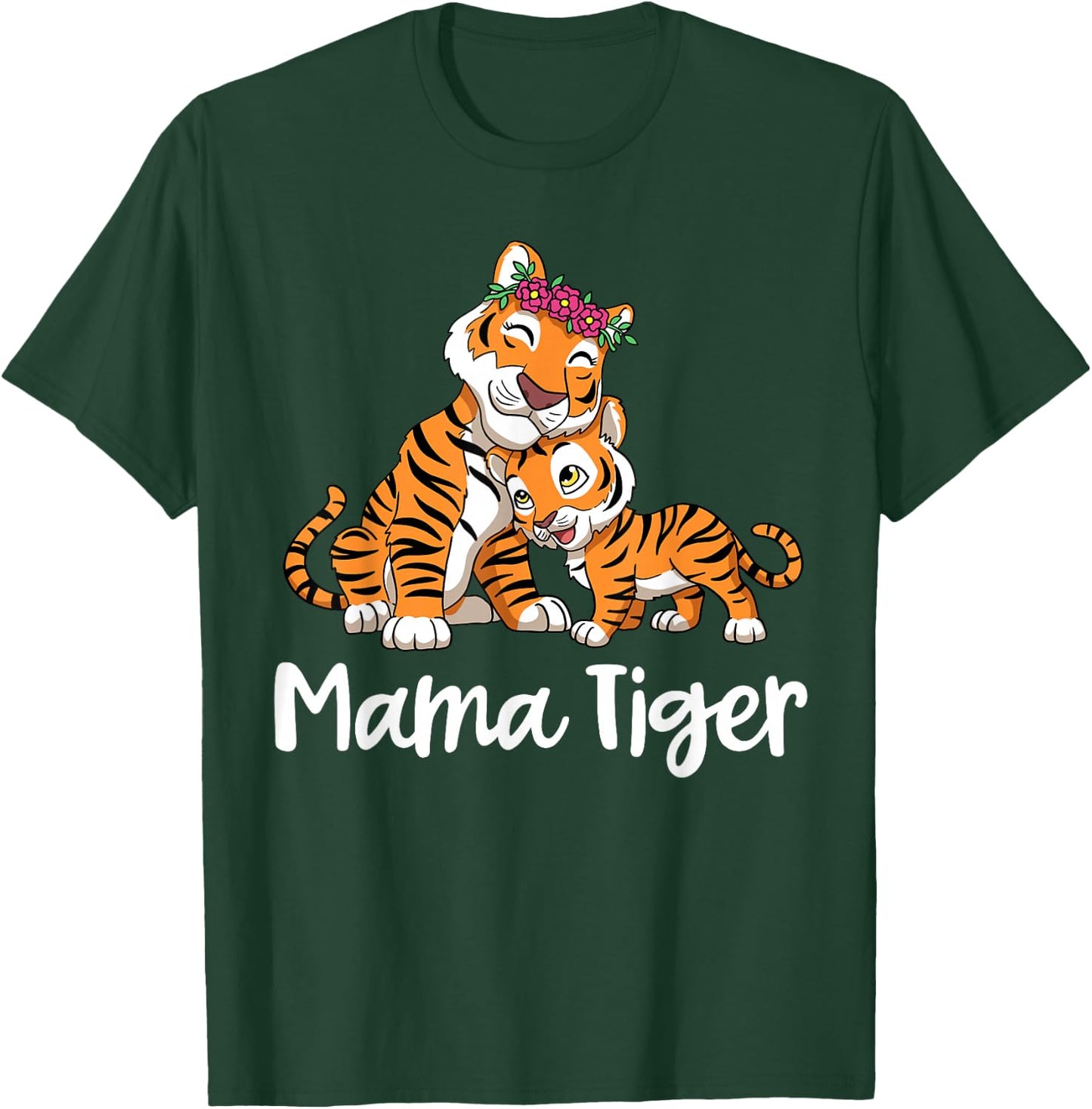Mama Tiger T-Shirt - T-Shirt | Forest