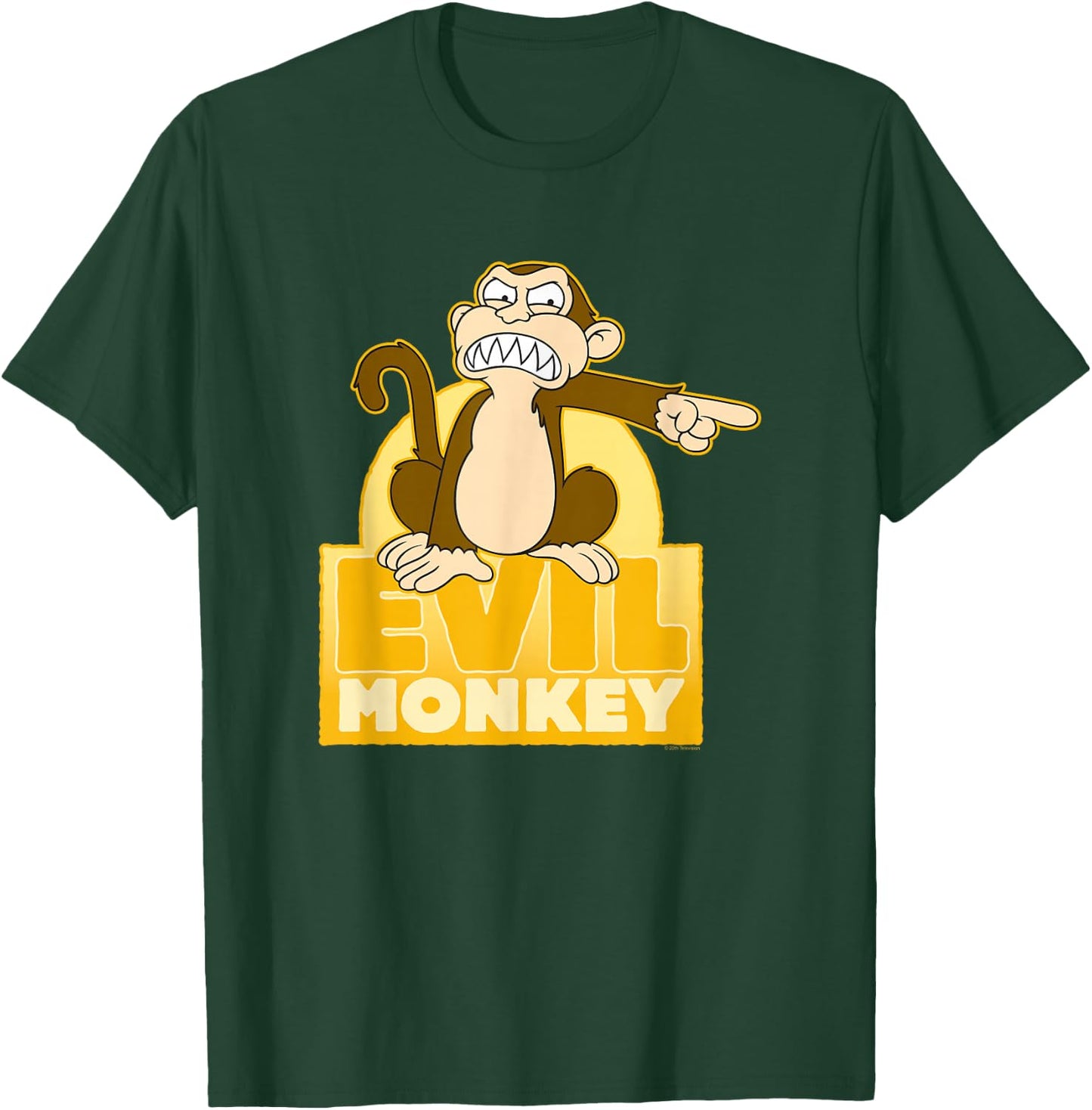 Family Guy Böser AFFE T-Shirt - T-Shirt | Forest
