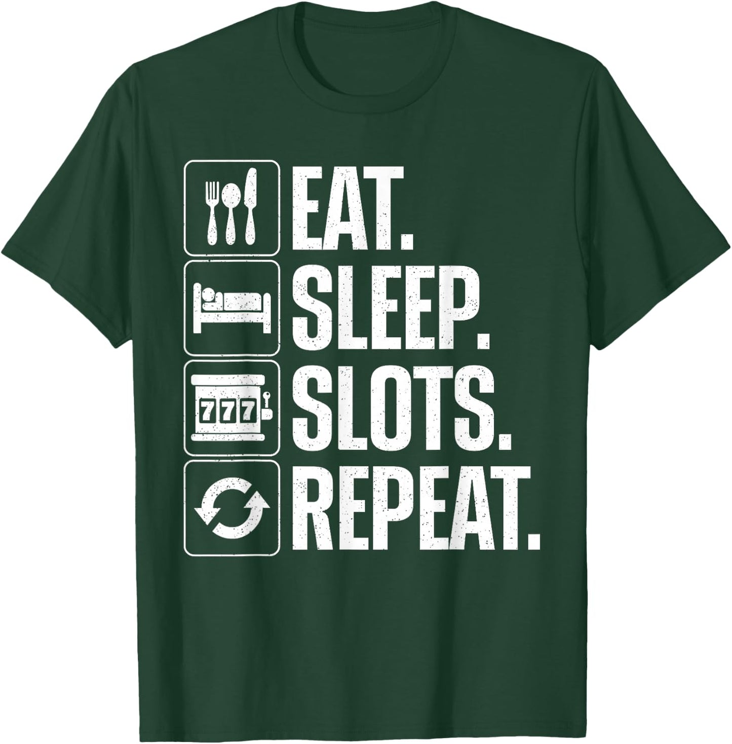 Slot Machine Art Women Gambling Casino Slot Machine T-Shirt - T-Shirt | Forest
