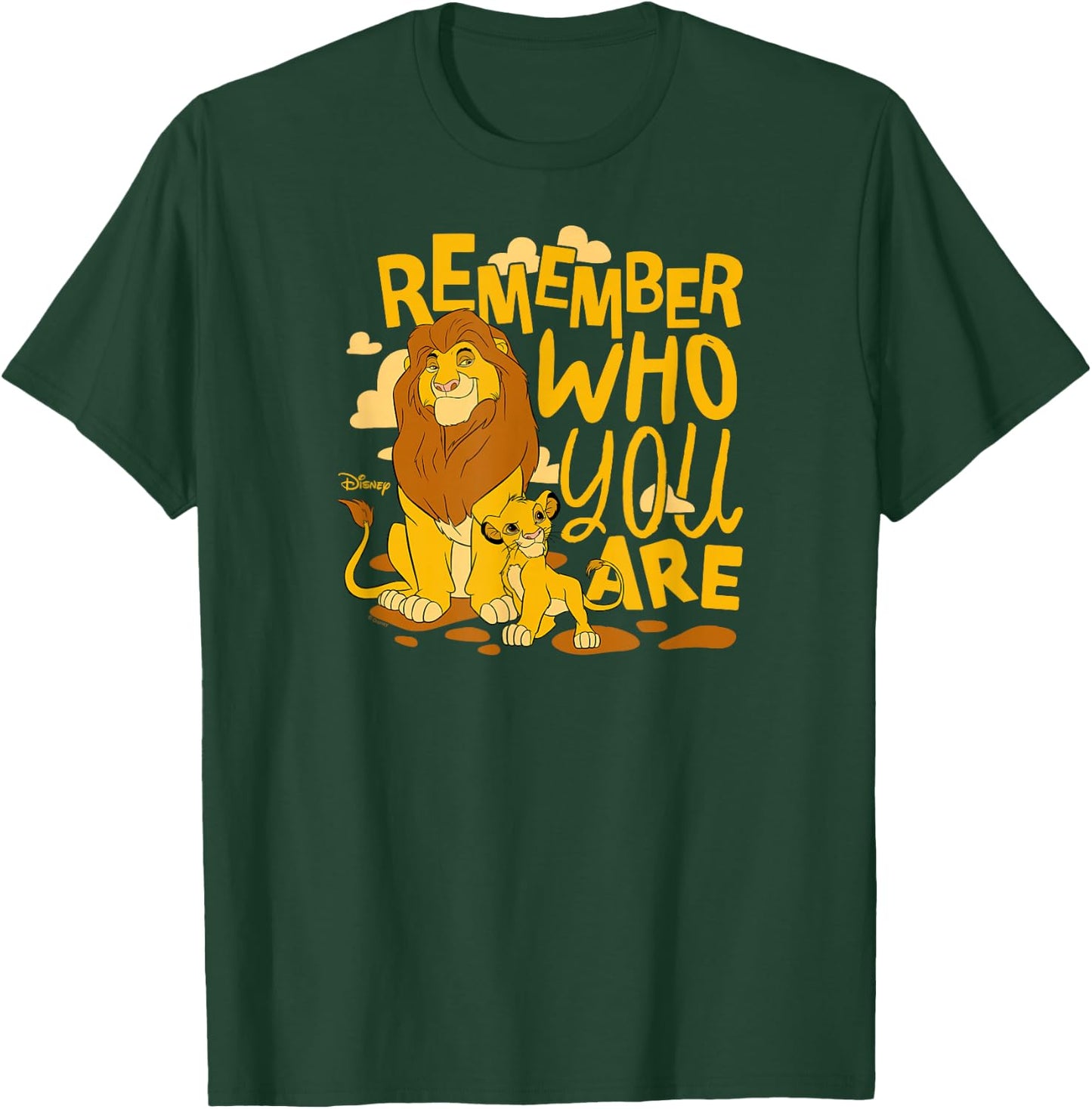 The Lion King - Mufasa and Simba Remember Who You Are T-Shirt - T-Shirt | Forest
