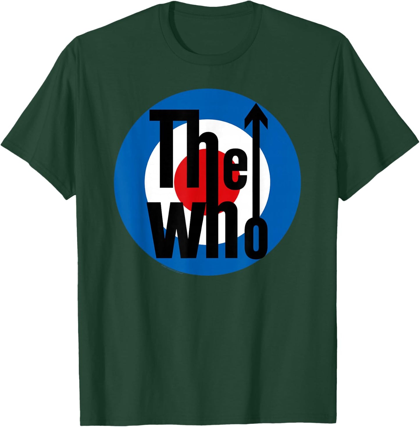 The Who Classic Rock Music Band Black S T-Shirt - T-Shirt | Forest