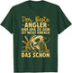 Fischer Beste Angler und Opa Angel , black T-Shirt - T-Shirt | Forest