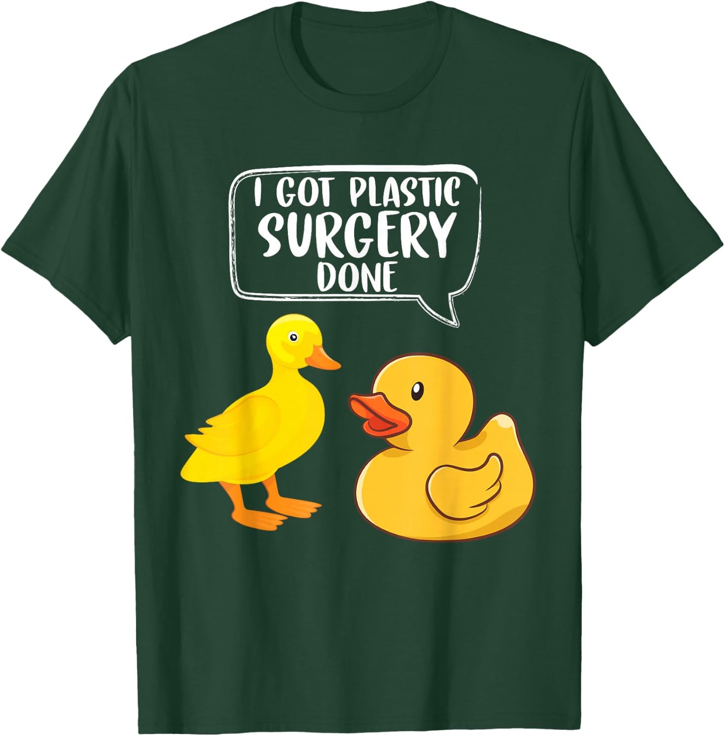 Funny Yellow Duckling Rubber Ducky Rubber Duckie T-Shirt - T-Shirt | Forest