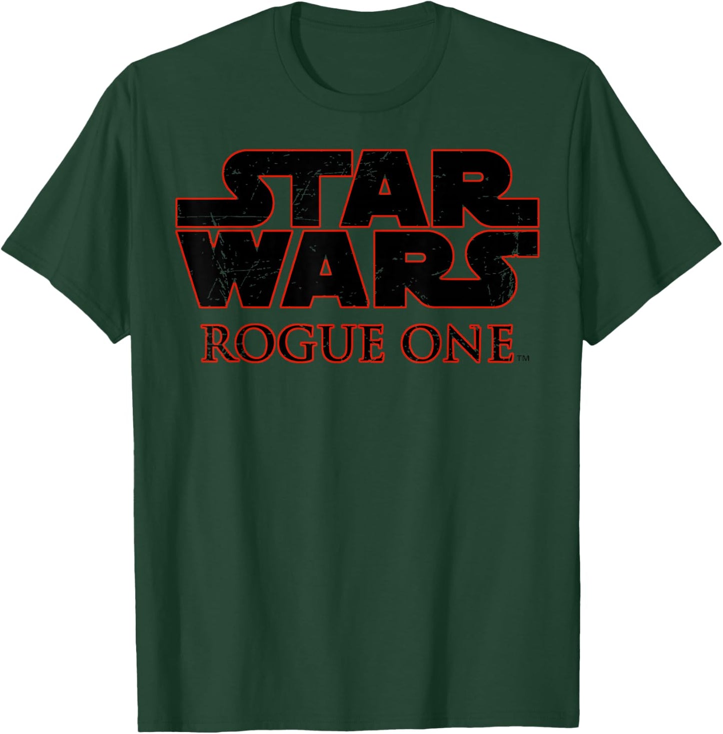 Star Wars Rogue One Basic Logo T-Shirt - T-Shirt | Forest