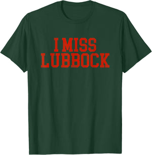 State Hometown Pride Lubbock Texas T-Shirt - T-Shirt | Forest