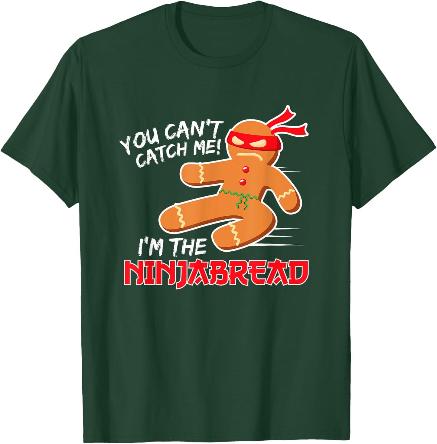Ninjabread Man T-Shirt - T-Shirt | Forest