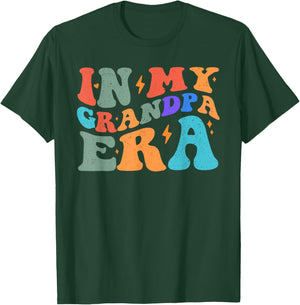 Groovy In My Grandpa Era Father's Day T-Shirt - T-Shirt | Forest