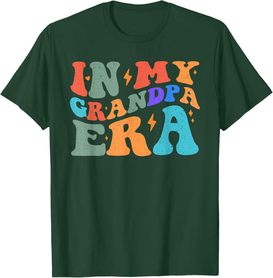 Groovy In My Grandpa Era Father's Day T-Shirt - T-Shirt | Forest