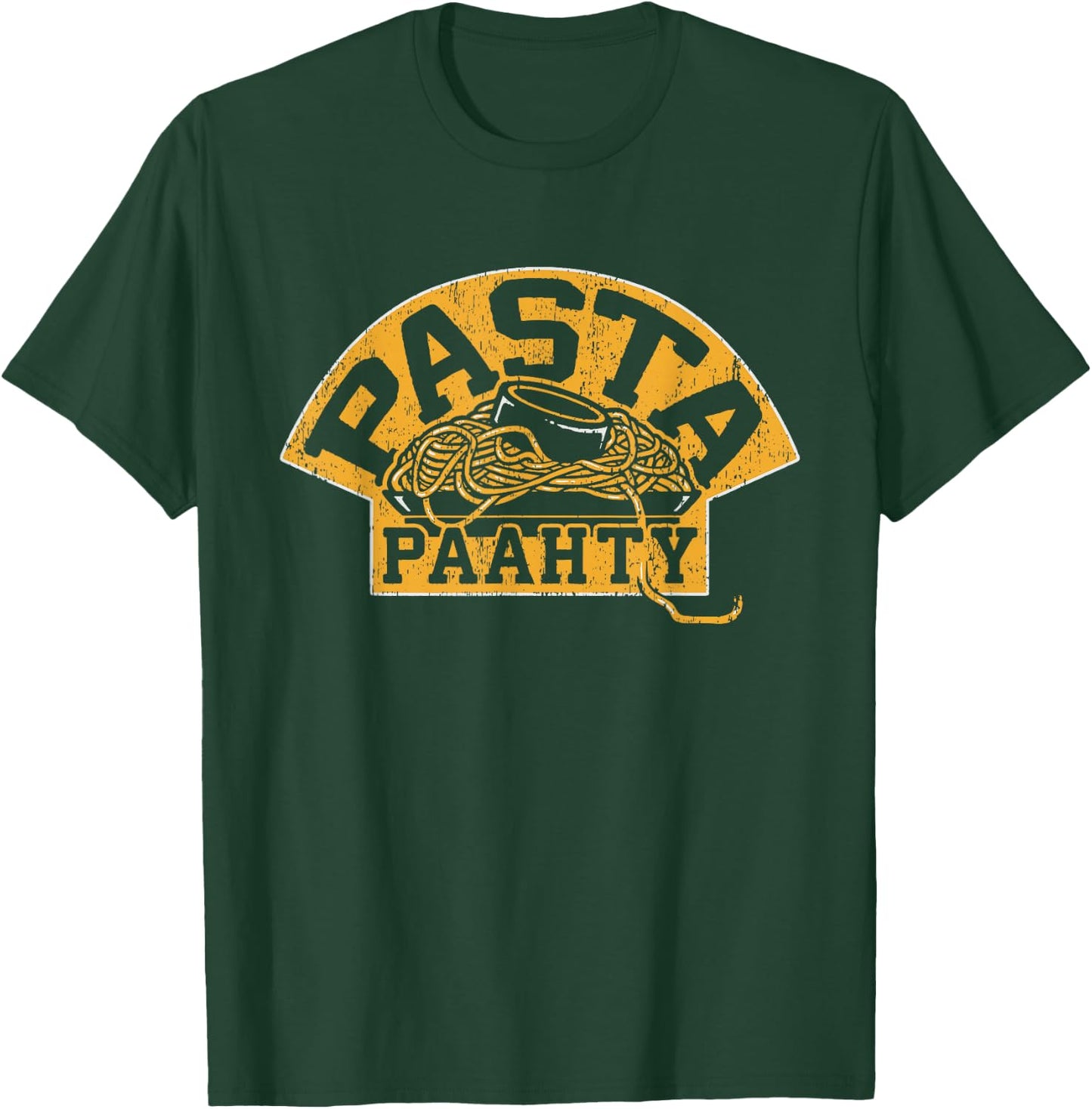 Boston Hockey Pasta Party | Pasta Paahty T-Shirt - T-Shirt | Forest