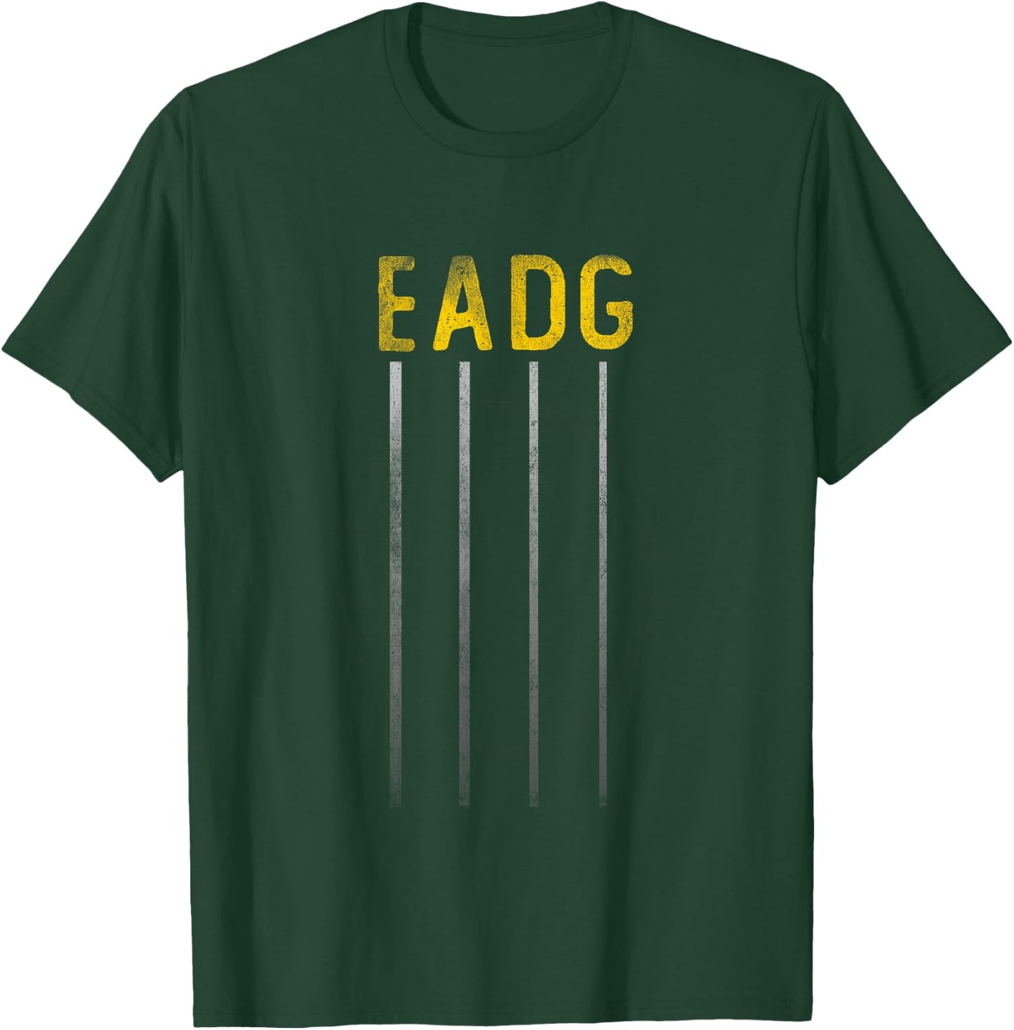 Bass Guitarist Player EADG 4 String Bassist Musical Notes , Black, S T-Shirt - T-Shirt | Forest