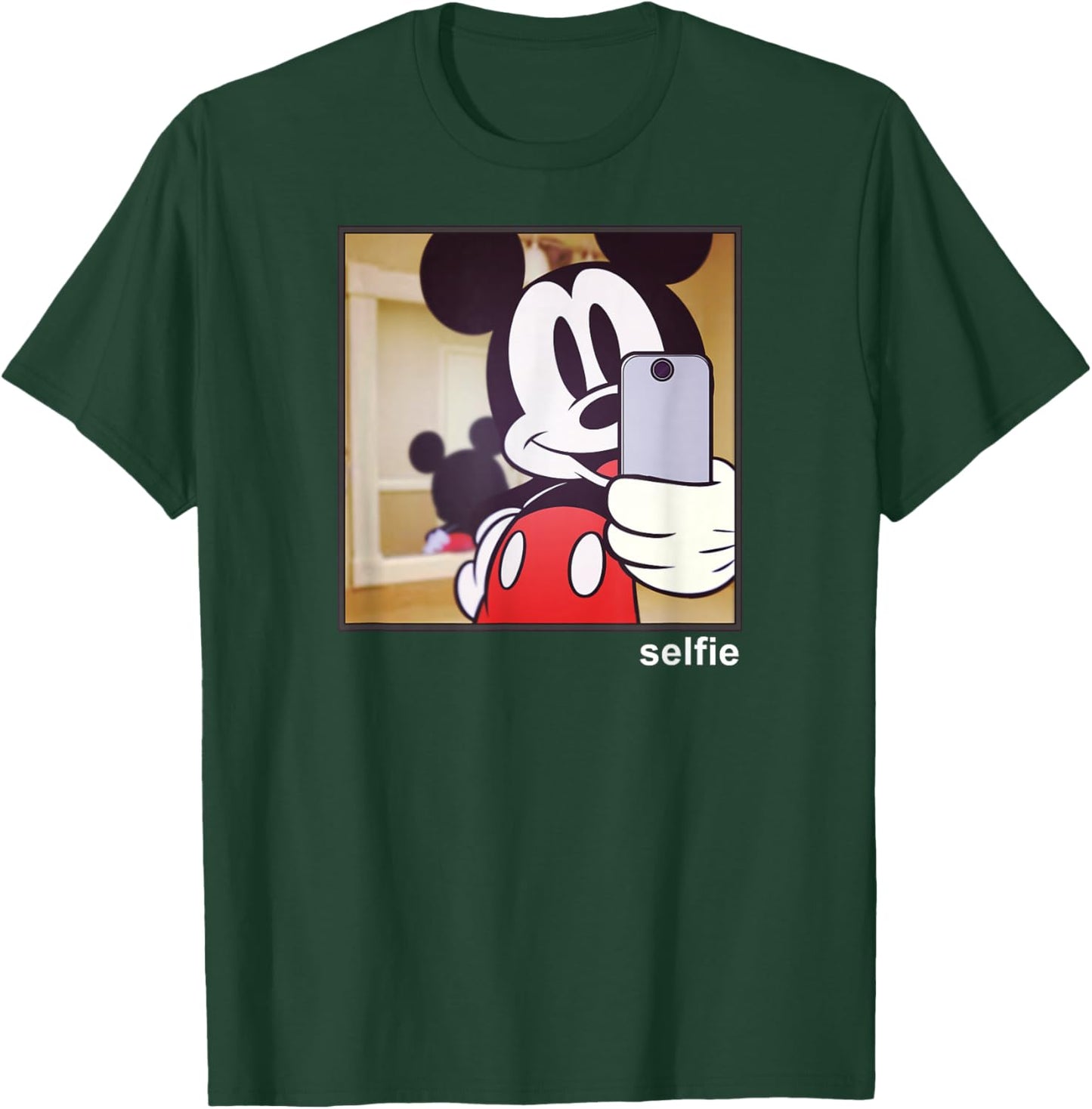 Disney - Mickey Mouse Selfie T-Shirt - T-Shirt | Forest